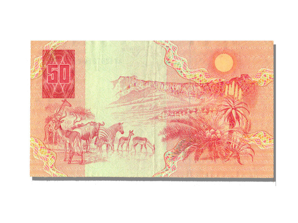 South Africa, 50 Rand, 1984, KM #122a, UNC(60-62), AT 4257216 E