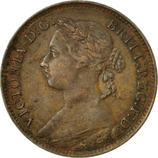 Coin, Great Britain, Victoria, Farthing, 1894, EF(40-45), Bronze, KM:753