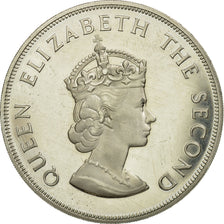 Coin, Jersey, Elizabeth II, 5 Shilling, 1966, MS(63), Copper-nickel, KM:28