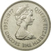 Coin, Guernsey, Elizabeth II, 25 Pence, 1977, Heaton, AU(55-58), Copper-nickel