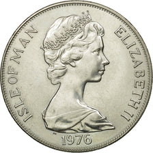 Coin, Isle of Man, Elizabeth II, Crown, 1976, Pobjoy Mint, MS(63)