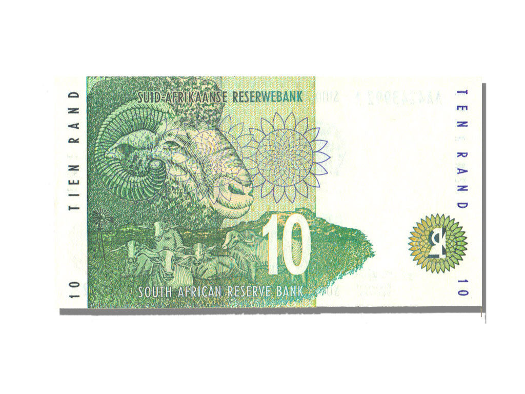 South Africa, 10 Rand, 1993, UNC(65-70)