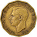 Coin, Great Britain, George VI, 3 Pence, 1948, EF(40-45), Nickel-brass, KM:849