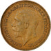Coin, Great Britain, George V, Farthing, 1931, VF(30-35), Bronze, KM:825