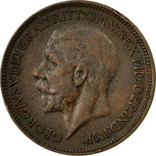 Coin, Great Britain, George V, Farthing, 1930, EF(40-45), Bronze, KM:825
