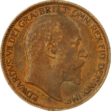 Coin, Great Britain, Edward VII, Farthing, 1905, EF(40-45), Bronze, KM:792