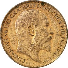 Coin, Great Britain, Edward VII, Farthing, 1904, VF(30-35), Bronze, KM:792