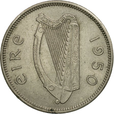 Coin, IRELAND REPUBLIC, 6 Pence, 1950, EF(40-45), Copper-nickel, KM:13a