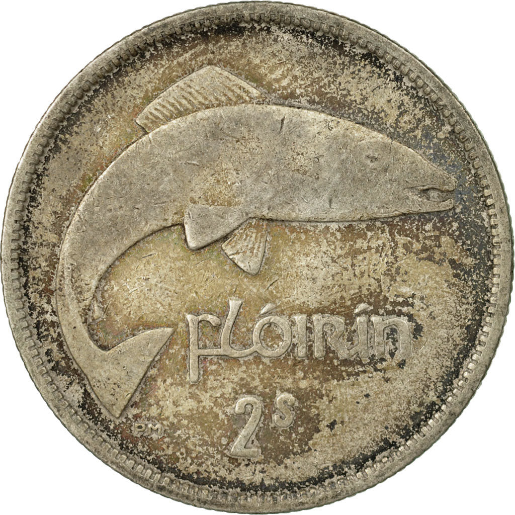 Coin, IRELAND REPUBLIC, Florin, 1935, VF(30-35), Silver, KM:7