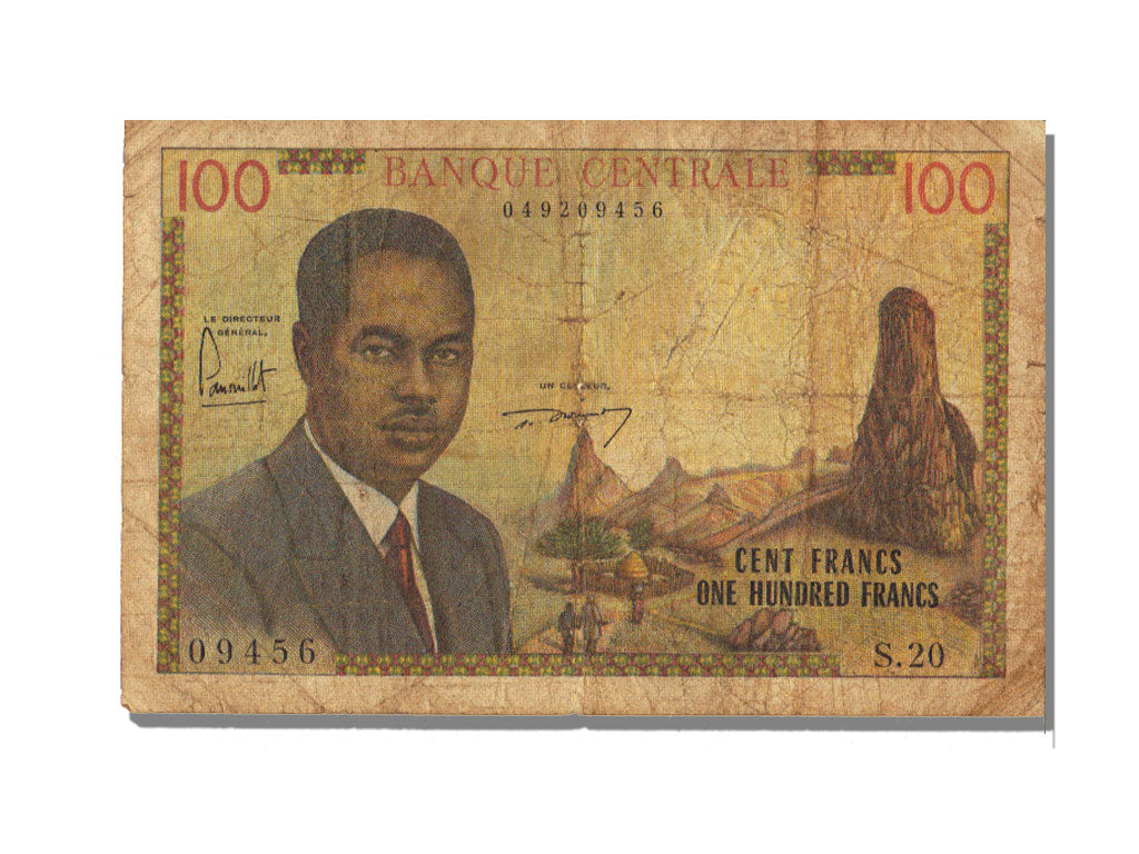 Cameroon, 100 Francs, 1962, VF(20-25), S.20