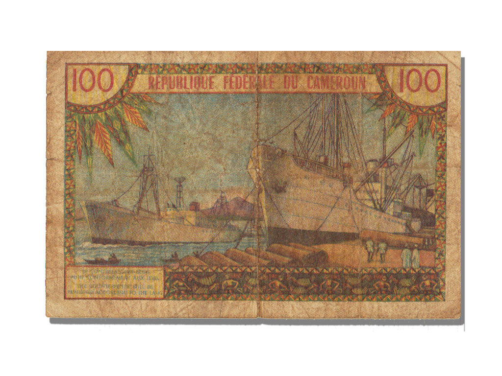Cameroon, 100 Francs, 1962, VF(20-25), S.20