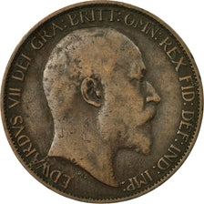 Moneda, Gran Bretaña, Edward VII, 1/2 Penny, 1903, MBC, Bronce, KM:793.2