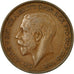 Coin, Great Britain, George V, 1/2 Penny, 1922, EF(40-45), Bronze, KM:809