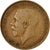 Coin, Great Britain, George V, 1/2 Penny, 1919, EF(40-45), Bronze, KM:809