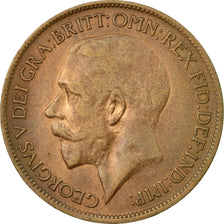 Coin, Great Britain, George V, 1/2 Penny, 1920, EF(40-45), Bronze, KM:809