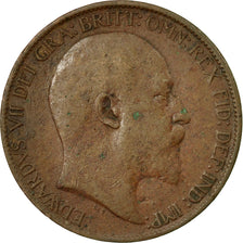 Moneda, Gran Bretaña, Edward VII, 1/2 Penny, 1904, MBC, Bronce, KM:793.2