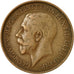 Coin, Great Britain, George V, 1/2 Penny, 1912, EF(40-45), Bronze, KM:809