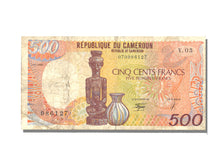 Cameroun, 500 Francs, 1990, 1990-01-01, VF(20-25)