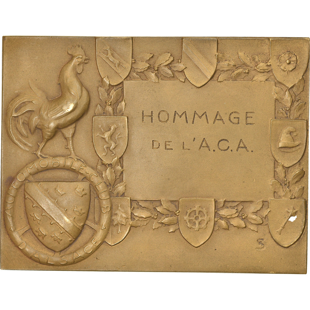 France, Medal, Automobile Club d'Alsace, Courses, Sports & leisure, Schultz