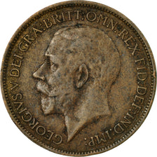 Coin, Great Britain, George V, 1/2 Penny, 1914, EF(40-45), Bronze, KM:809