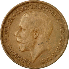 Coin, Great Britain, George V, 1/2 Penny, 1914, EF(40-45), Bronze, KM:809