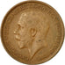 Coin, Great Britain, George V, 1/2 Penny, 1914, EF(40-45), Bronze, KM:809