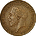 Coin, Great Britain, George V, 1/2 Penny, 1915, EF(40-45), Bronze, KM:809