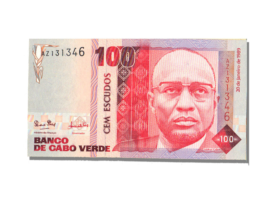 Cape Verde, 100 Escudos, 1989, 1989-01-20, UNC(65-70)