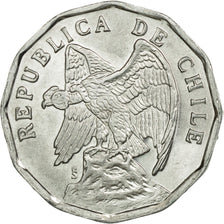 Coin, Chile, 5 Centavos, 1976, EF(40-45), Aluminum, KM:204a