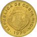 Coin, Costa Rica, 5 Centimos, 1979, Guatemala Mint, EF(40-45), Brass, KM:184.3a