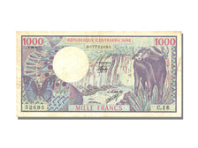 Central African Republic, 1000 Francs, 1981, 1981-06-01, VF(20-25)