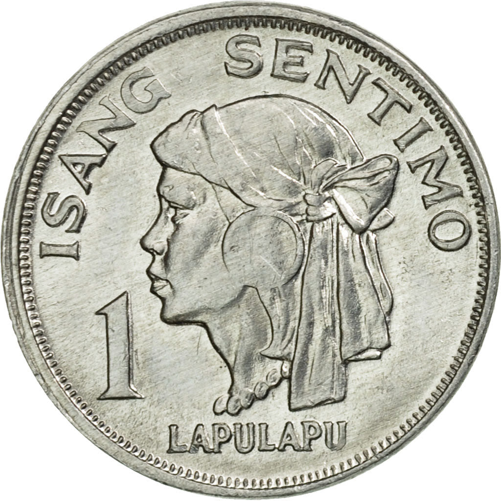 Coin, Philippines, Sentimo, 1974, AU(55-58), Aluminum, KM:196
