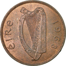 Moneta, REPUBLIKA IRLANDII, Penny, 1968, EF(40-45), Bronze, KM:11