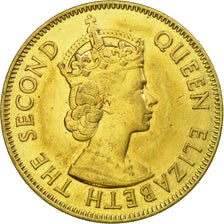 Coin, Jamaica, Elizabeth II, Penny, 1967, Franklin Mint, EF(40-45)