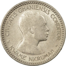 Coin, Ghana, Shilling, 1958, EF(40-45), Copper-nickel, KM:5