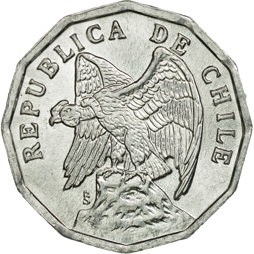 Coin, Chile, 10 Centavos, 1979, EF(40-45), Aluminum, KM:205a