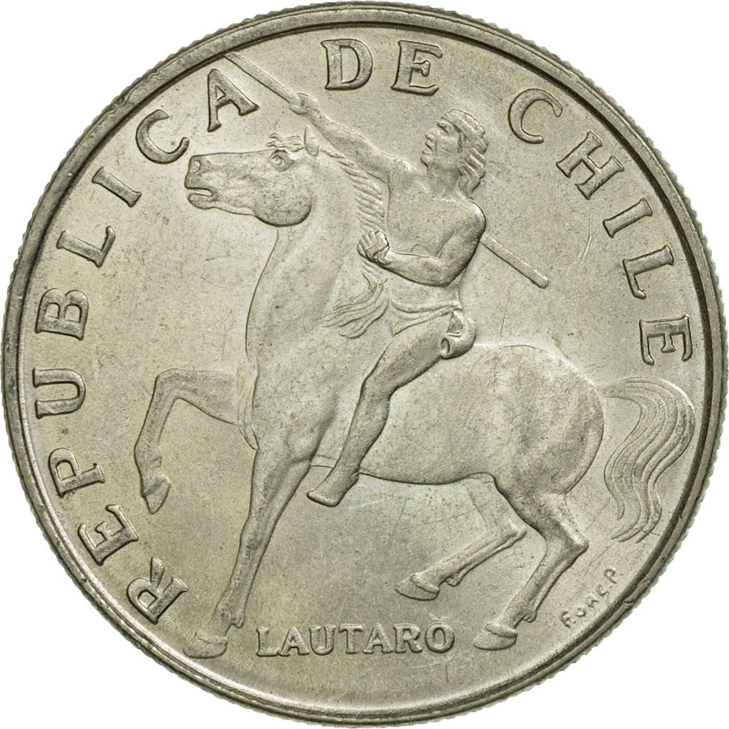 Moneda, Chile, 5 Escudos, 1971, MBC, Cobre - níquel, KM:199