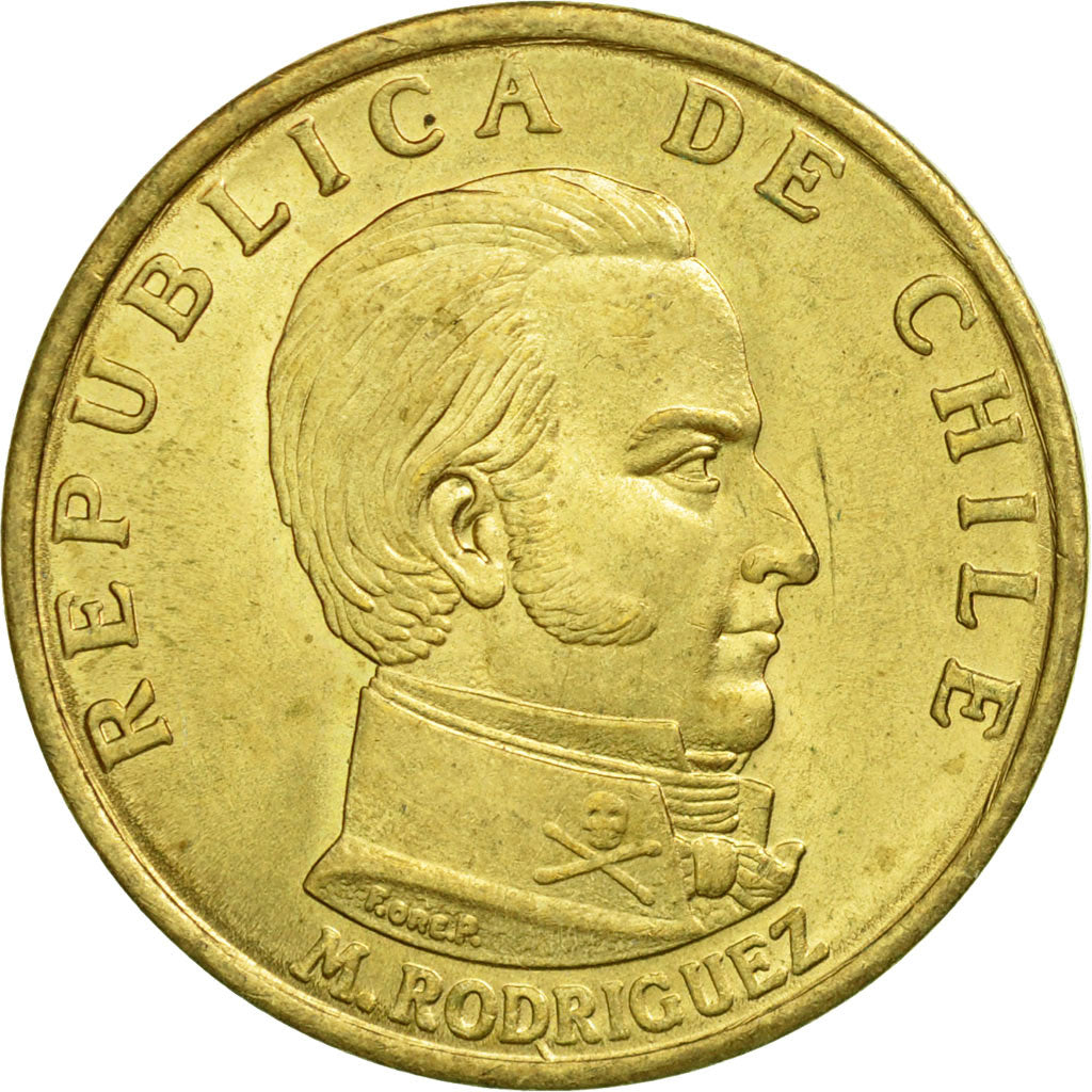 Coin, Chile, 50 Centesimos, 1971, EF(40-45), Aluminum-Bronze, KM:196