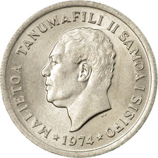 Coin, Samoa, 5 Sene, 1974, EF(40-45), Copper-nickel, KM:14