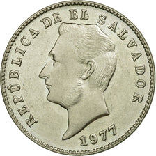 Coin, El Salvador, 10 Centavos, 1977, Vereinigte Deutsche Metall, Germany