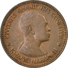 Coin, Ghana, Penny, 1958, EF(40-45), Bronze, KM:2