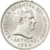 Coin, Uruguay, 20 Centesimos, 1965, Santiago, EF(40-45), Aluminum, KM:44