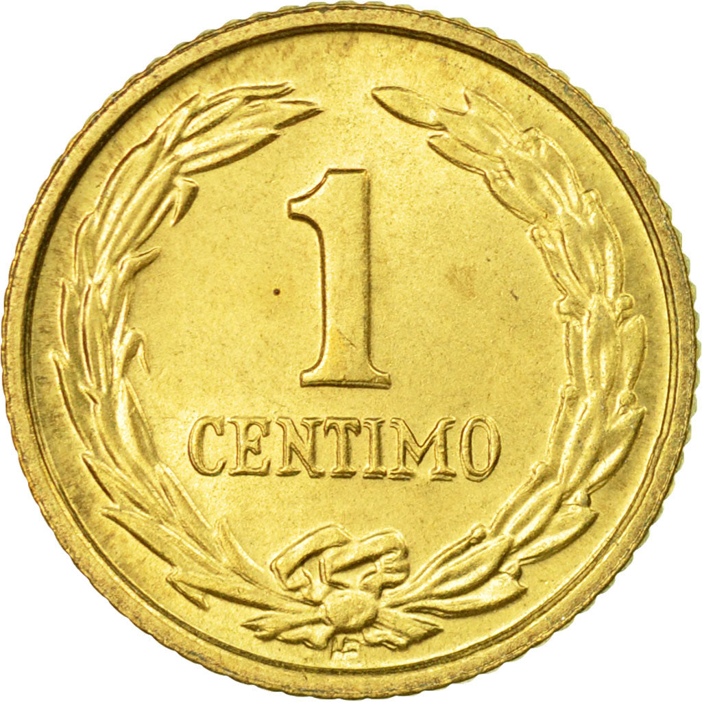 Coin, Paraguay, Centimo, 1950, EF(40-45), Aluminum-Bronze, KM:20