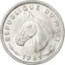 Coin, Mali, 10 Francs, 1961, Paris, AU(55-58), Aluminum, KM:3