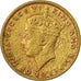 Coin, Jamaica, George VI, 1/2 Penny, 1947, Franklin Mint, VF(30-35)