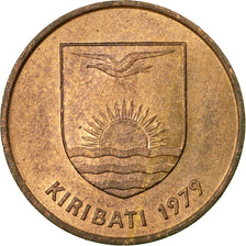 Coin, Kiribati, 2 Cents, 1979, British Royal Mint, EF(40-45), Bronze, KM:2