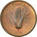 Coin, Tonga, King Taufa'ahau Tupou IV, Seniti, 1981, EF(40-45), Bronze, KM:66