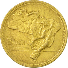 Coin, Brazil, 2 Cruzeiros, 1946, EF(40-45), Aluminum-Bronze, KM:559