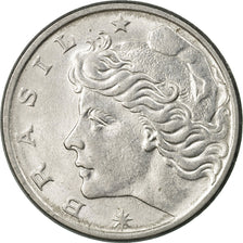 Coin, Brazil, 10 Centavos, 1978, EF(40-45), Stainless Steel, KM:578.1a