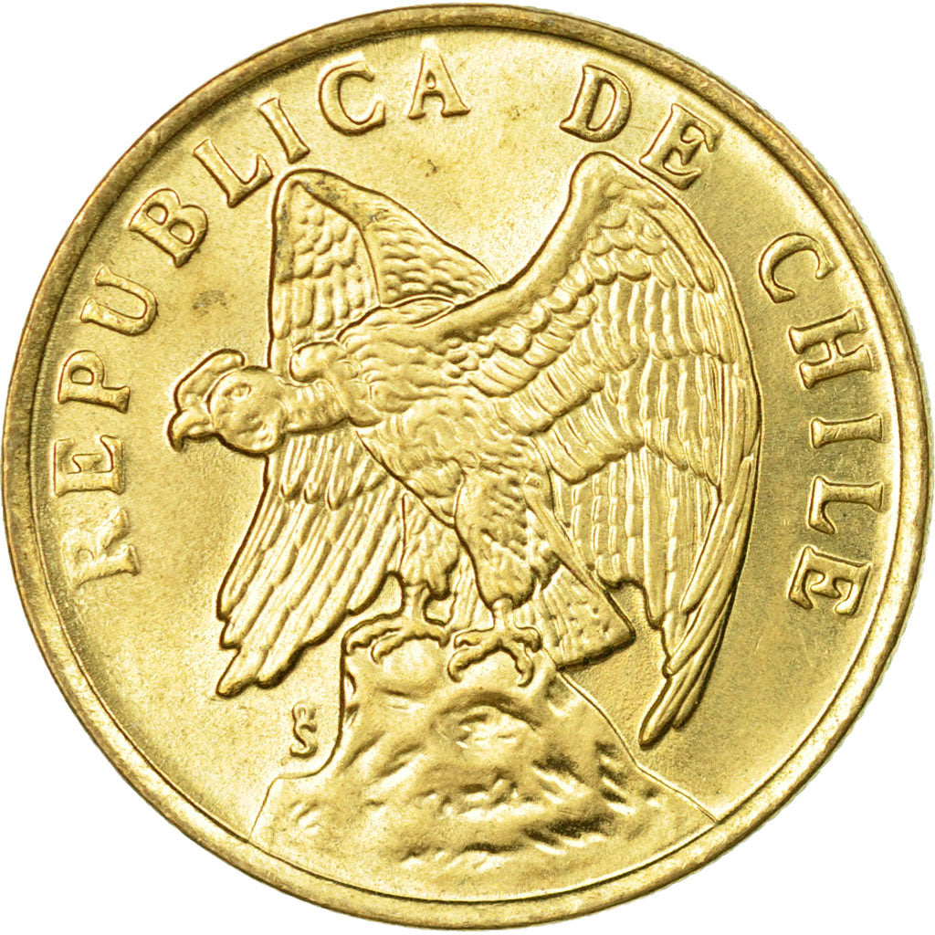 Coin, Chile, 50 Centavos, 1979, AU(55-58), Aluminum-Bronze, KM:206a